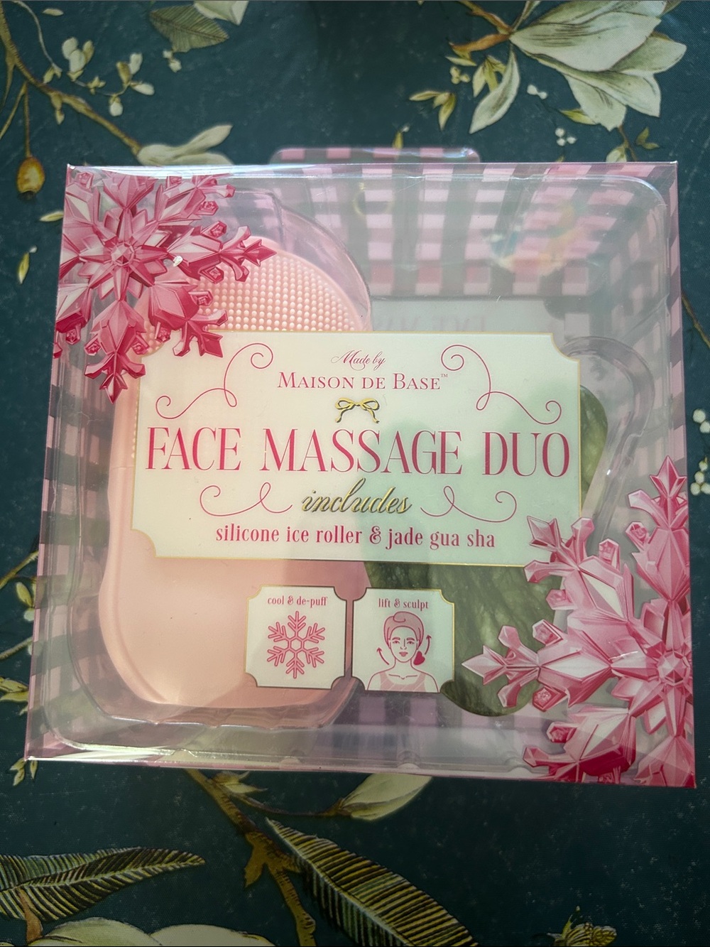 Maison de Base Face Massage Duo - Pink & Green